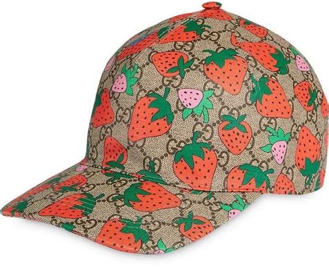 casquette gucci prix|casquette gucci fraise.